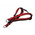 Sassy Dog Wear Sassy Dog Wear PAWS-BONES-POPPY1-H Paws & Bones-Poppy Dog Harness; Red - Extra Small PAWS-BONES/POPPY1-H